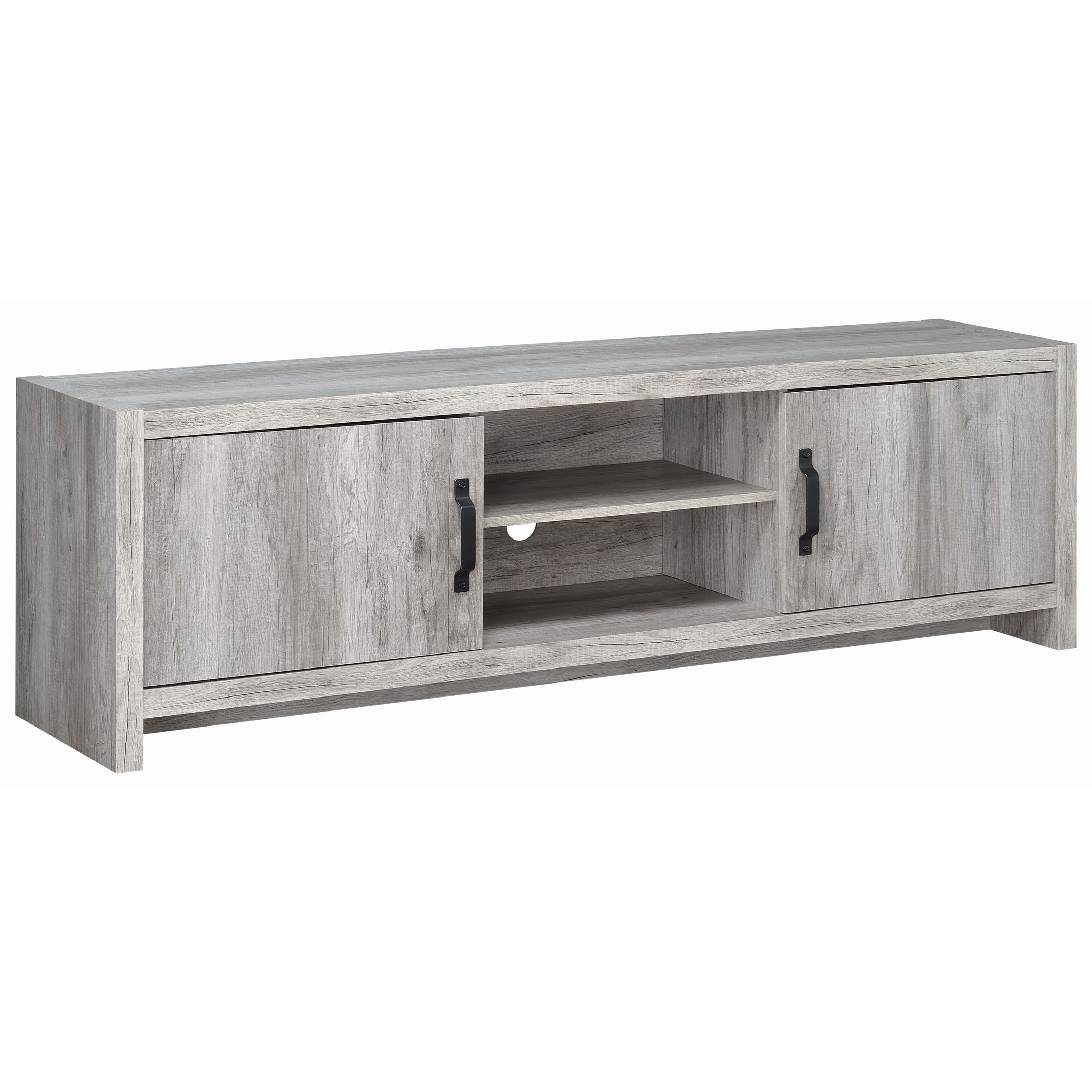 Coaster TV Stands 701025 Modern TV Console with Grey Finish